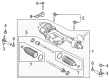 Ford Rack and Pinion Boot Diagram - FR3Z-3332-A
