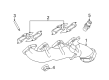 Ford E-350 Super Duty Exhaust Heat Shield Diagram - BC2Z-9A462-A