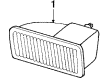 Ford LTD Side Marker Light Diagram - E1DZ13201A