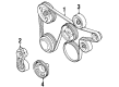 Ford Contour Serpentine Belt Diagram - XS2Z-8620-MC