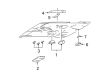 Ford Expedition Dome Light Diagram - 2L1Z-13A701-AAA