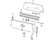 Ford Bronco Window Run Diagram - E1TZ-98422A20-A