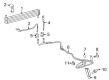 Ford Transmission Oil Cooler Diagram - 7L1Z-7A095-B