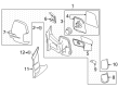 Ford Car Mirror Diagram - CK4Z-17K707-A