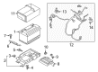 Lincoln Continental Battery Cable Diagram - GD9Z-14300-B