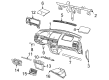 Lincoln MKZ Ashtray Diagram - 6H6Z-5404821-AA