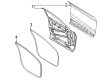 Ford Mustang Mach-E Weather Strip Diagram - LJ8Z-5820530-B
