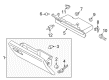 Ford F-150 Glove Box Diagram - GL3Z-15060T10-BX