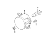 Ford Transit Connect Fog Light Bulb Diagram - 1S7Z-13466-BA