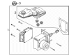 Ford Expedition Brake Booster Diagram - RL1Z-2005-A