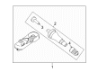 Ford TPMS Sensor Diagram - F2GZ-1A189-A