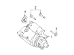 Ford E-350 Super Duty Starter Diagram - 6C2Z-11002-AA