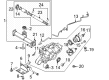 Ford Output Shaft Seal Diagram - MB3Z-4B416-A