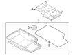 Ford F-350 Super Duty Transmission Pan Diagram - PC3Z-7A194-A