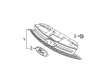 Ford Focus Grille Diagram - 9S4Z-8200-CA
