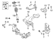 Ford Crown Victoria Strut Housing Diagram - 9W1Z-18124-A