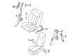 Ford Seat Belt Diagram - CL3Z-16611B09-AC