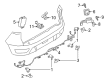 Ford Parking Assist Sensor Diagram - HU5Z-15K859-A