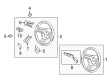 Ford Steering Wheel Diagram - CR3Z-3600-AB