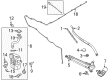 Lincoln MKC Wiper Linkage Diagram - EJ7Z-17566-A