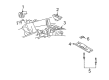 Ford F-250 Engine Mount Torque Strut Diagram - 5C3Z-6068-BB