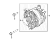 Ford F-250 Super Duty Alternator Diagram - BC3Z-10346-B
