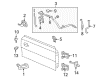 Ford Mustang Interior Door Handle Diagram - 5R3Z-6322600-AAA