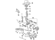 Ford Thunderbird Strut Mounts Diagram - F1SZ18183AA