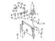 Mercury Mariner Coolant Reservoir Hose Diagram - 8L8Z-8075-A