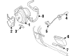 Ford Tempo Speed Sensor Diagram - E43Z-9E731-A