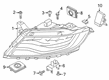Lincoln MKX Lighting Control Module Diagram - FG9Z-13C788-K
