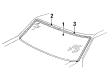 Mercury Colony Park Windshield Diagram - FOAZ-5403100-A
