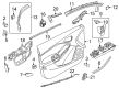Ford Focus Door Seal Diagram - F1EZ-5821457-A