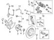 Ford Brake Rotor Diagram - 9E5Z-2C026-B