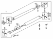 Ford Universal Joint Diagram - 4L5Z-4635-B