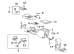 Ford Explorer Ashtray Diagram - 1L2Z-7804810-DAA
