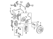 Ford Expedition Brake Shoe Set Diagram - 4L1Z-2001-BA
