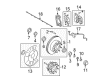 Ford F-350 Super Duty ABS Sensor Diagram - AC3Z-2C204-A
