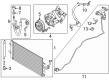 Ford Ranger A/C Condenser Diagram - MB3Z-19712-F