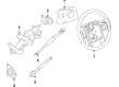 Ford Steering Column Cover Diagram - FL3Z-3530-BD