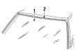 Ford Taurus Windshield Diagram - FODZ-5403100-B