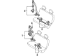 Mercury Villager Seat Belt Diagram - XF5Z-1260045-CCC