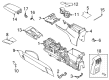 Ford Escape Cup Holder Diagram - JX7Z-5813562-CB