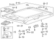 Ford F-150 Dome Light Diagram - ML3Z-13776-AD