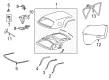 Ford Thunderbird Door Seal Diagram - 1W6Z-7620709-BB