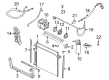 Ford E-150 Econoline Club Wagon A/C Compressor Clutch Diagram - F1OZ-19D798-A