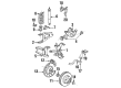 Ford F-250 Backing Plate Diagram - F5TZ-2K005-C