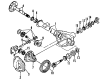Ford Excursion Transfer Case Bearing Diagram - 1L2Z-1201-AA