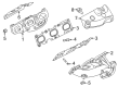 Ford Mustang Exhaust Manifold Gasket Diagram - GR3Z-9448-D