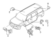 Lincoln MKT Air Bag Control Module Diagram - DE9Z-14B056-A